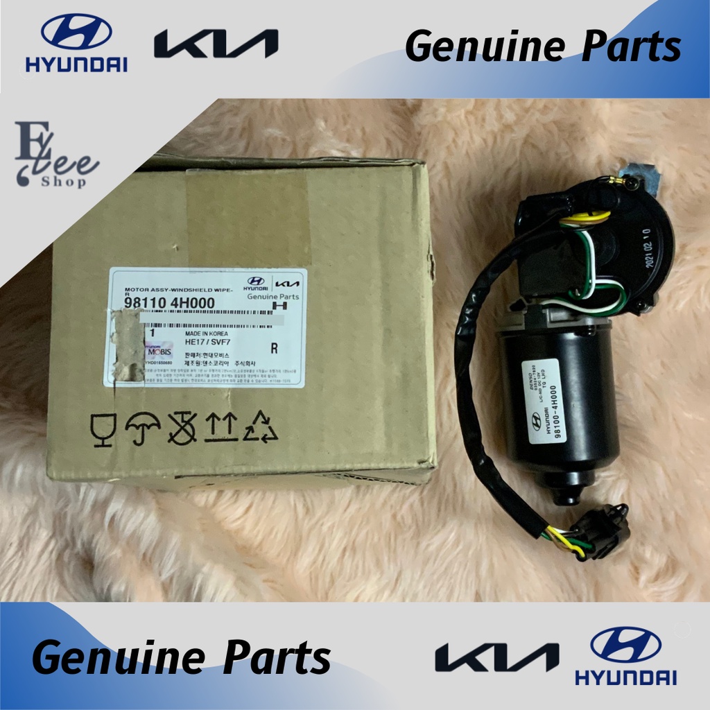 MOTOR WIPER FRONT 981104H000 981104H500 for Grand Starex | Shopee ...