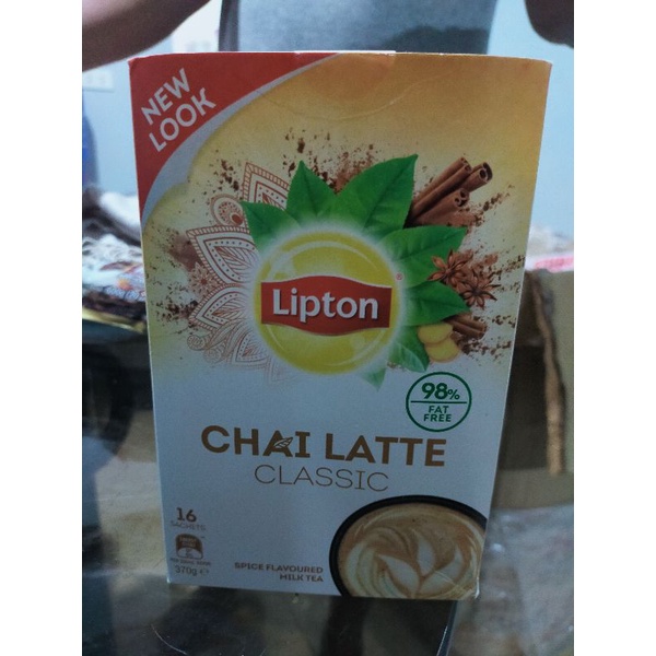 LIPTON CHAI LATTE CLASSIC 16 SACHET FROM SINGAPORE Shopee Philippines