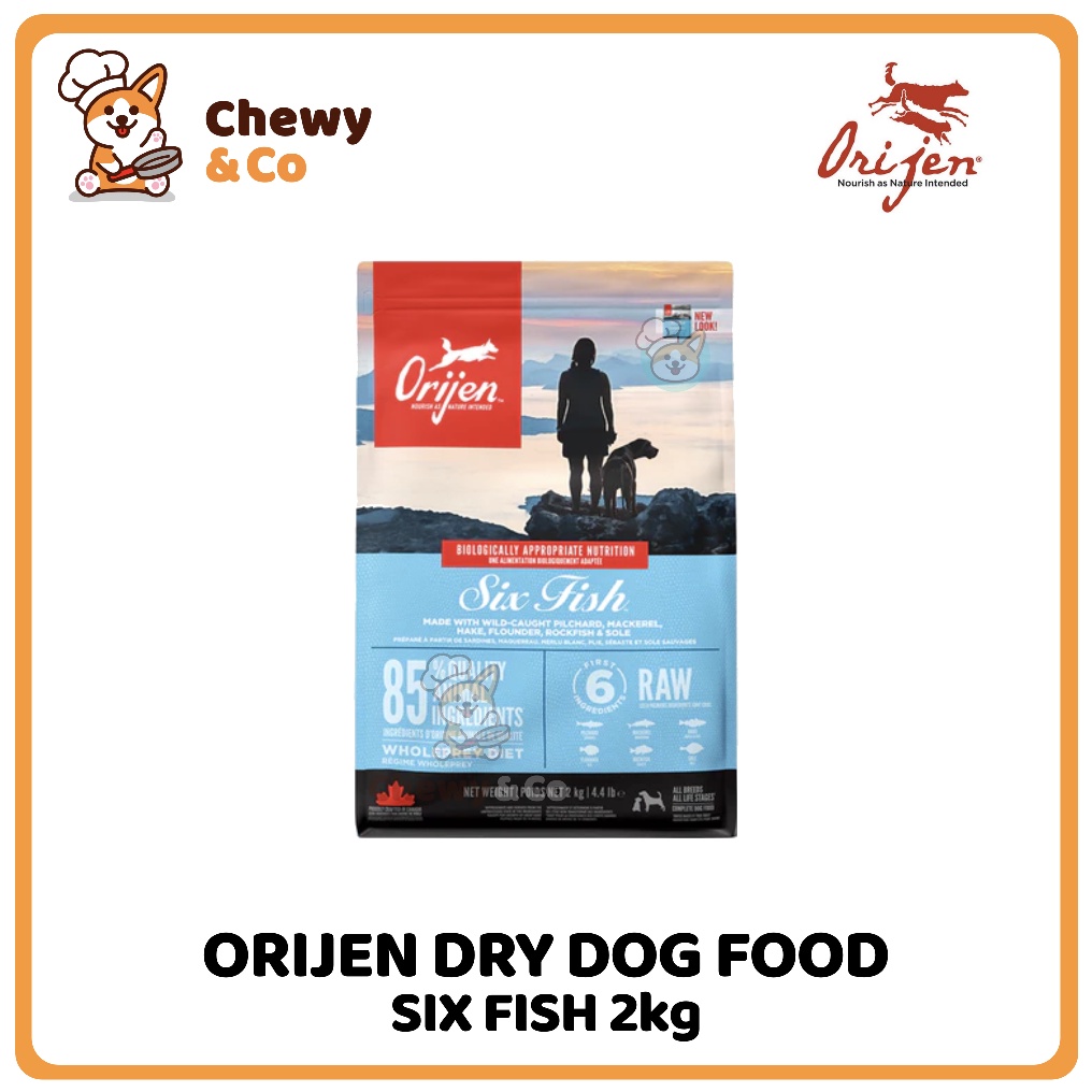 Orijen Dry Dog Food Six Fish Dog 2kg Shopee Philippines