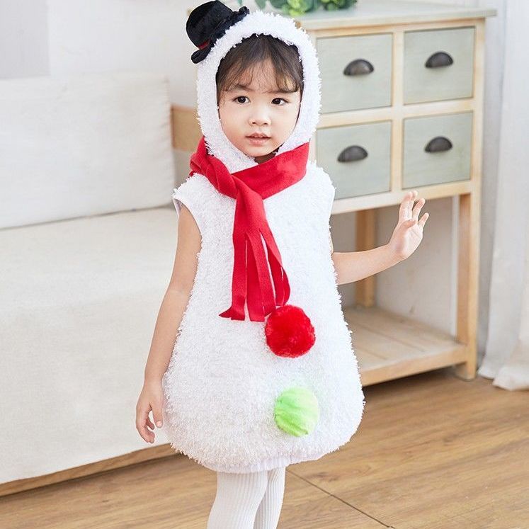 Girls 2024 snowman dress