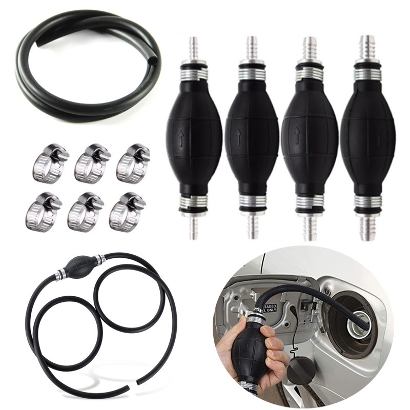 Fuel Pump Rubber Manual Liquid Oil Transfer Pump with Adjustable Steel