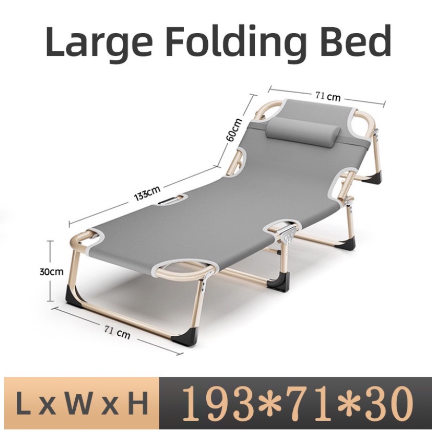 Folding Bed Folding Mattress Soft Comfortable Cotton Padded Reclining