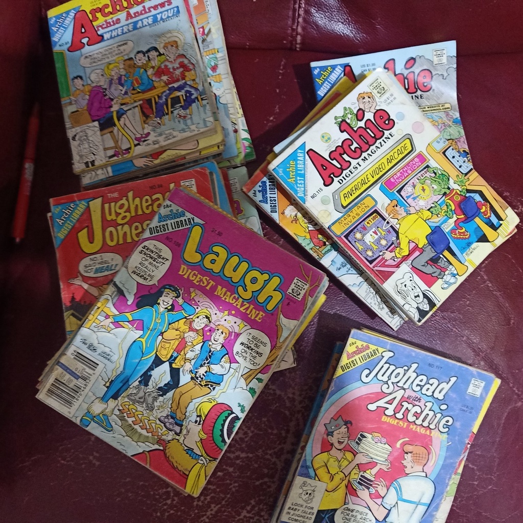 Archie digests (pre-loved) ~80 pages each - choose/sold per piece ...