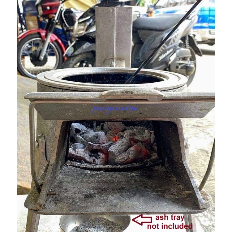 NATOMO SUPERKALAN STOVE, W/ CHIMNEY EXTENSION, COMPLETE SET NATOMO