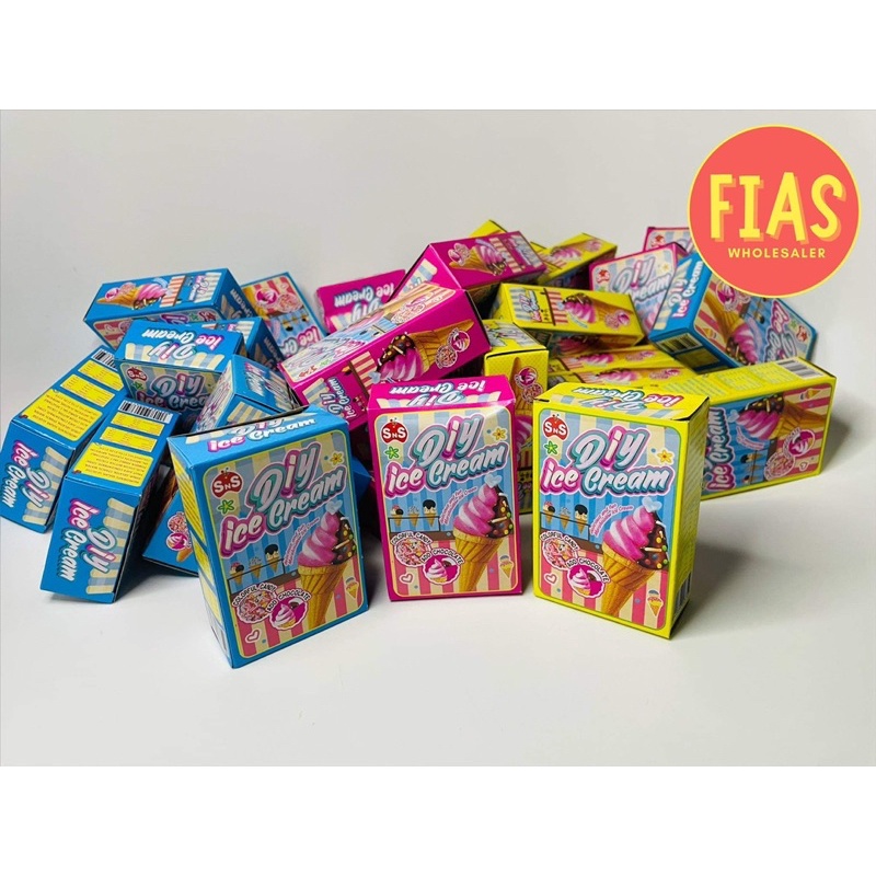 30 Pieces DIY Ice Cream Candy Mallows / Lootbag Filler / Paninda