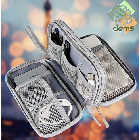 MULTI STORAGE WATER PROOF DOUBLE LAYER TRAVEL ORGANIZER POUCH | Shopee ...