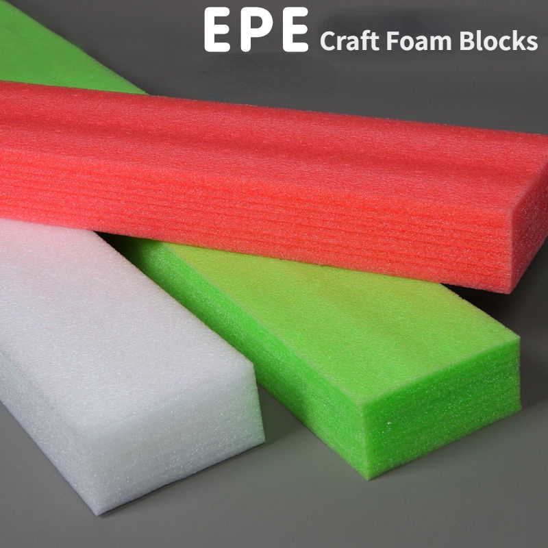 Craft Foam Blocks, Square Polystyrene Bricks for Flower Arrangements