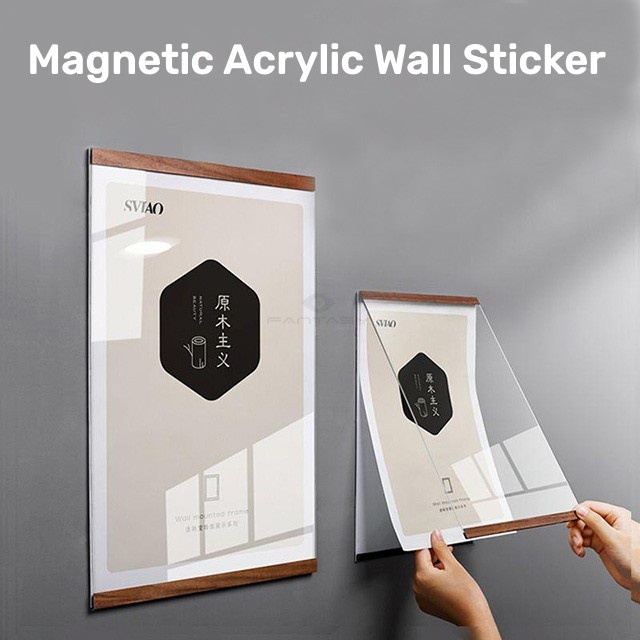 SVIAO A3 A4 Wall-mounted Acrylic Advertising Poster Display Board ...