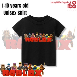 Kids Terno Roblox T-shirt for Girls Game Cartoon Print Shirt Clothes Party  Gift 5-12 years old