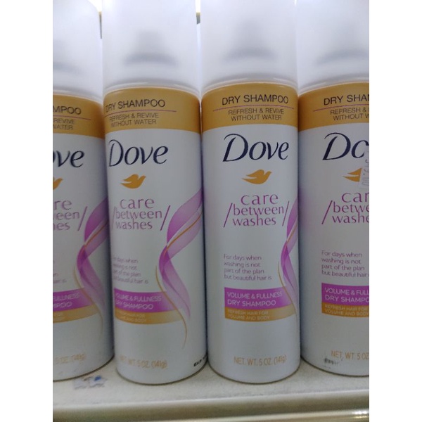 Dove Volumizing Dry Shampoo, Care Between Washes for All Hair Types, 5