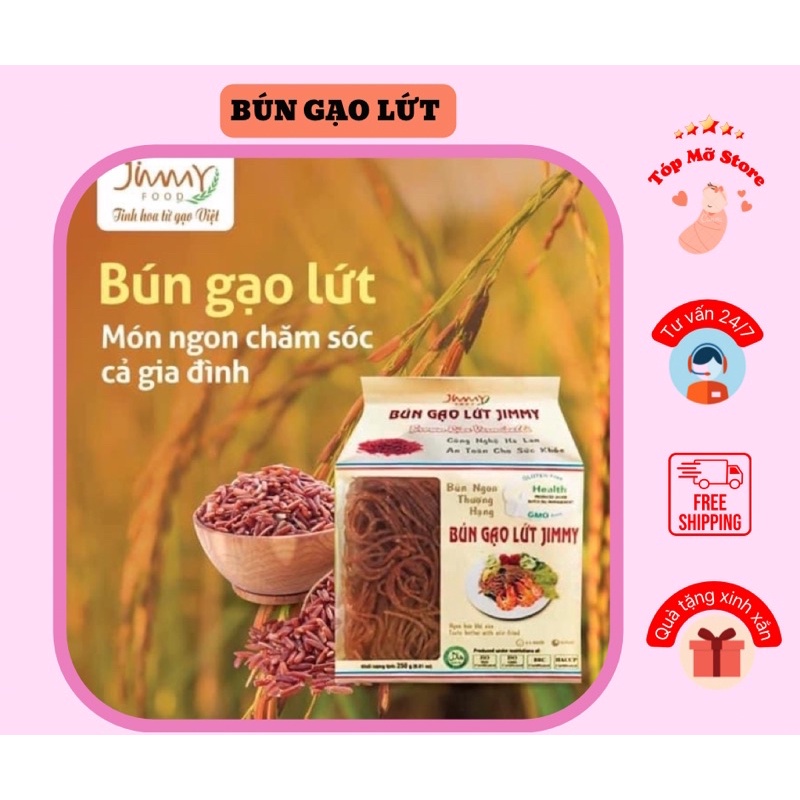 Jimmy Brown Rice Vermicelli 250gr | Shopee Philippines