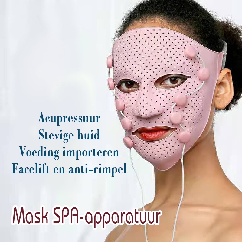 ⊕ Electric Massage Beauty Mask 3d Silicone Mask Ems Vibrating Facial