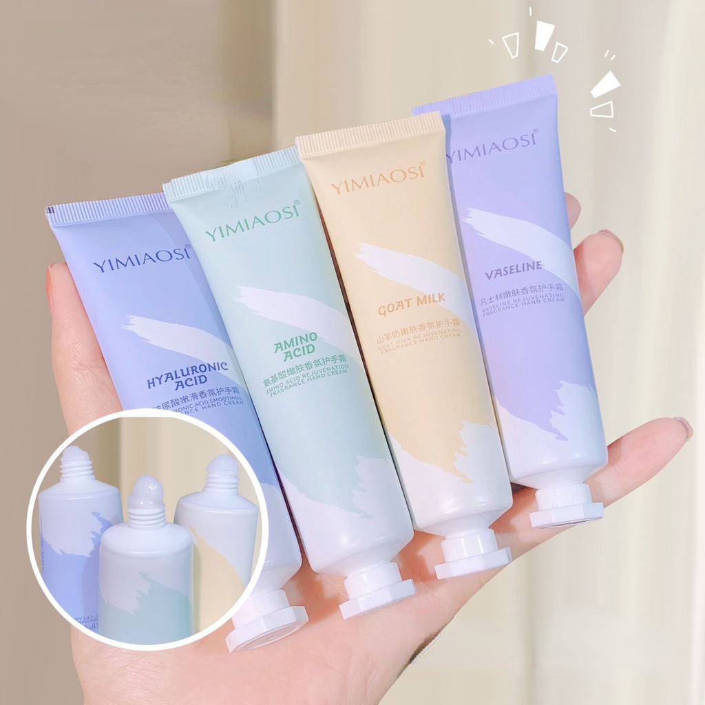 Vaseline Hyaluronic Acid Amino Acid Goat Milk Hand Cream / Autumn and