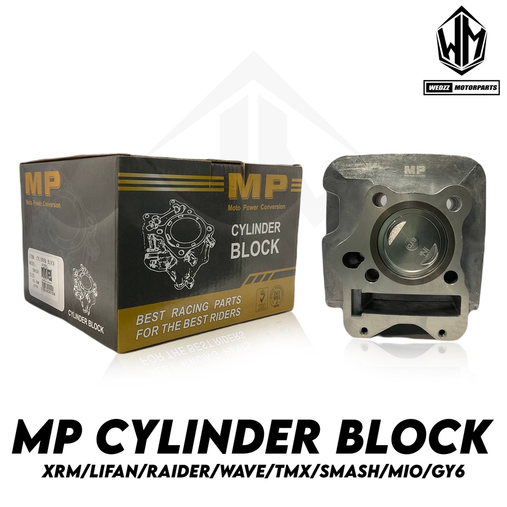MOTORCYCLE CYLINDER BLOCK MP BLOCK KIT (XRM/LIFAN/RAIDER/WAVE/SMASH/XRM