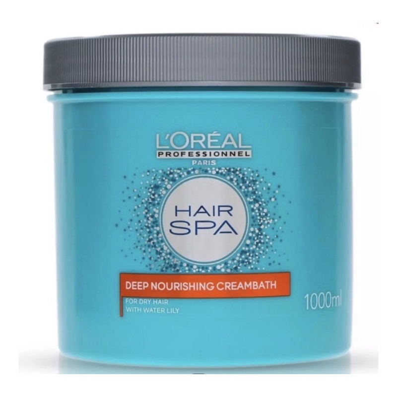 L’Oreal Hair Spa Nourishing Cream Bath 1000ml Shopee Philippines