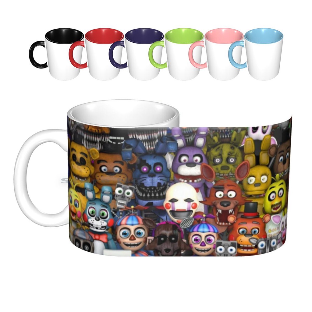 Roboticons Fnaf Robot Convention Ceramic Mugs Coffee Cups Milk Tea Mug ...