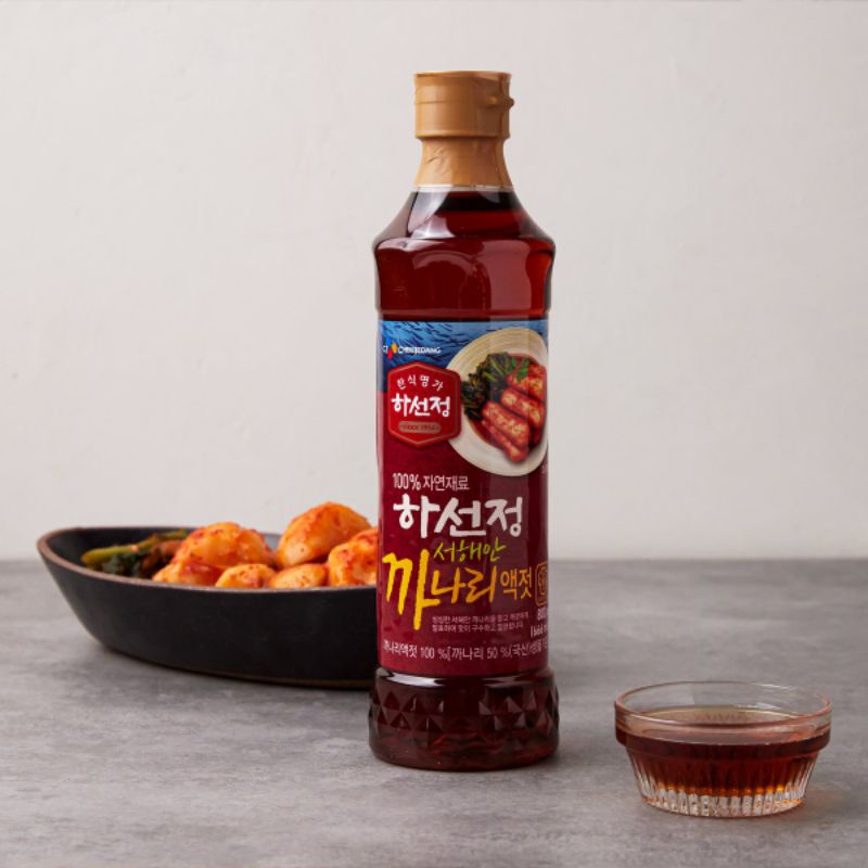 Fish Sauce 500g (Korean Cj Cheiljedang Kanari Fish Sauce for Kimchi