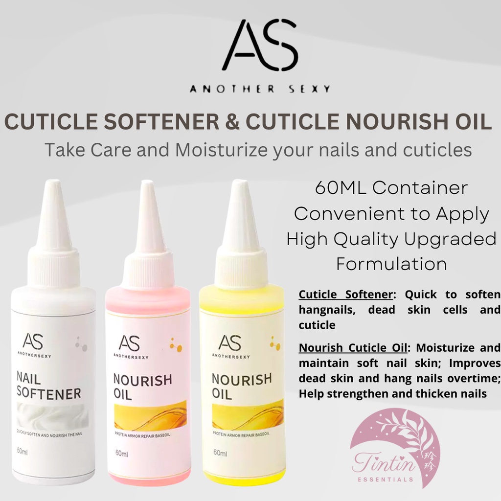 [COD] 60ML Bottle Another Sexy Cuticle Oil and Cuticle Softener Remover