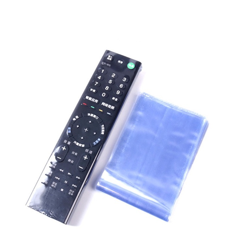 100Pcs TV Remote Control Waterproof Dust-proof Cover 8*25cm Transparent ...