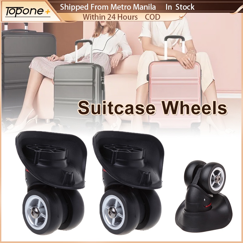 1 Pair Durable Luggage Wheel Suitcases Wheel Replacement Parts for ...
