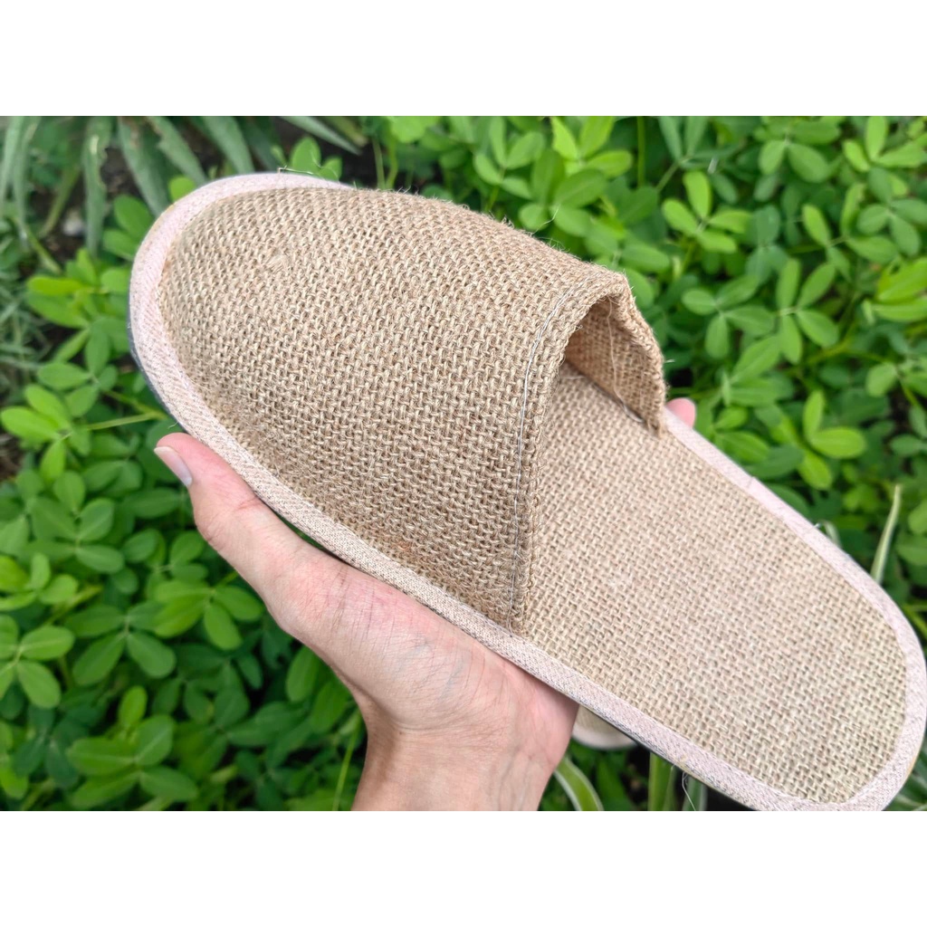 Abaca Jute Indoor Hotel Slippers Bedroom Slippers | Shopee Philippines