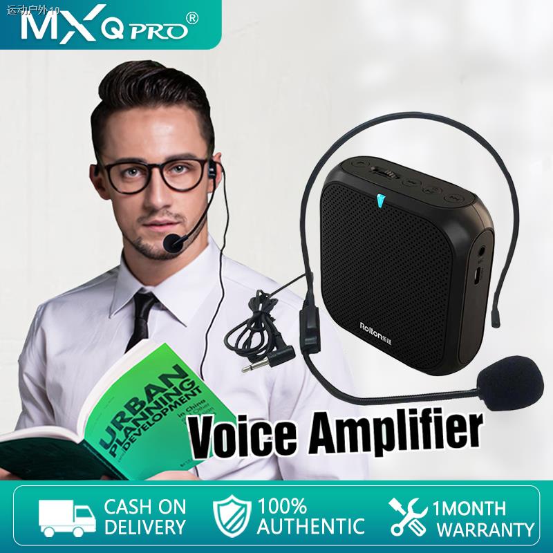 (New) mxq pro lapel microphone wireless for teaching with loud speaker