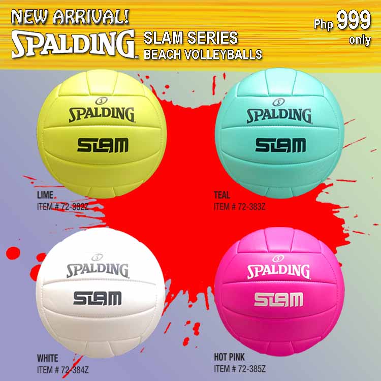 SPALDING Slam Original Beach Volleyball Shopee Philippines