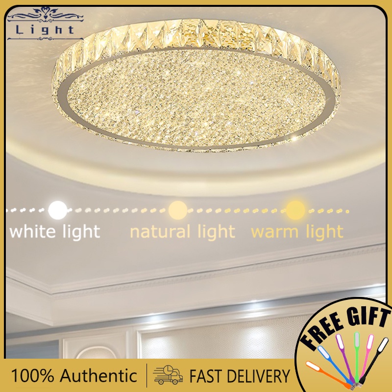 Crystal LED Ceiling Lights Home Lighitng Fixtures Bedroom Ceiling Lamp
