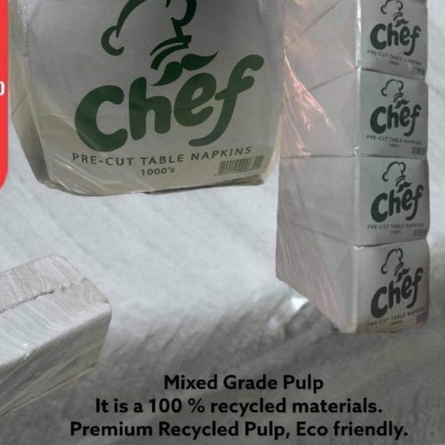 Pre Cut Table Tissue 1000 sheets good for resto and fast food ...
