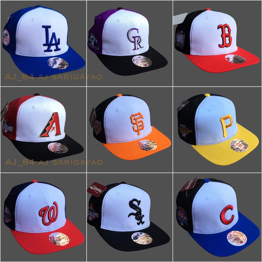 MLB snapback cap collection casual streetwear cap | Shopee Philippines