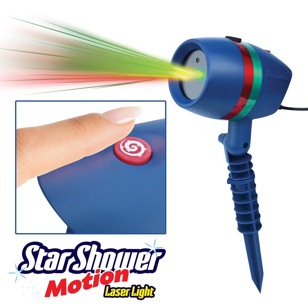 MultiColor Star Shower Projector Star Laser Motion Light Star