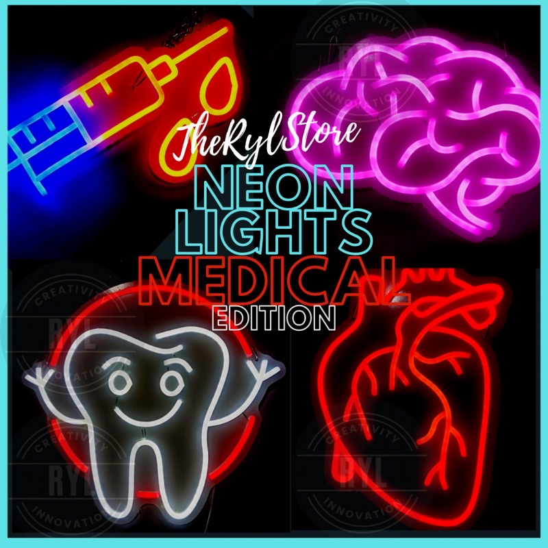 Medical Neon Light - USB Powered Wall Hang Neon Sign | Shopee Philippines