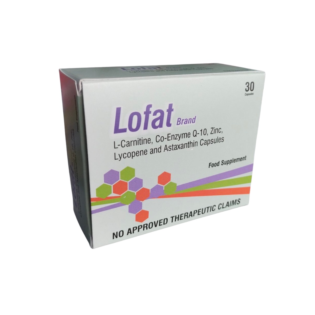 FMC Health Lofat Brand (LCarnitine, Coq10, Zinc, Lycopene And