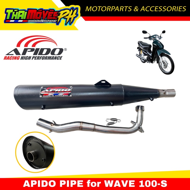 APIDO PIPE for WAVE 100s | Shopee Philippines