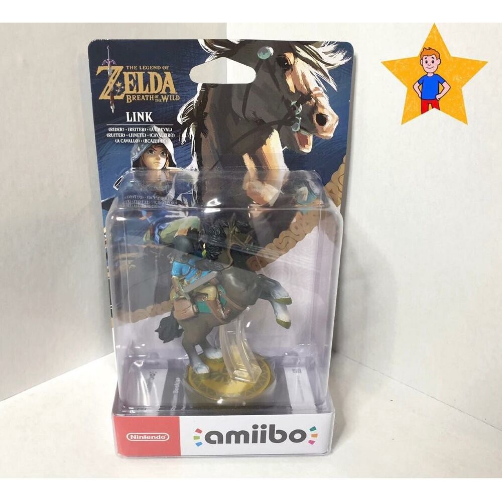 NINTENDO AMIIBO The Legend Of ZELDA Breath Of The Wild LINK RIDER