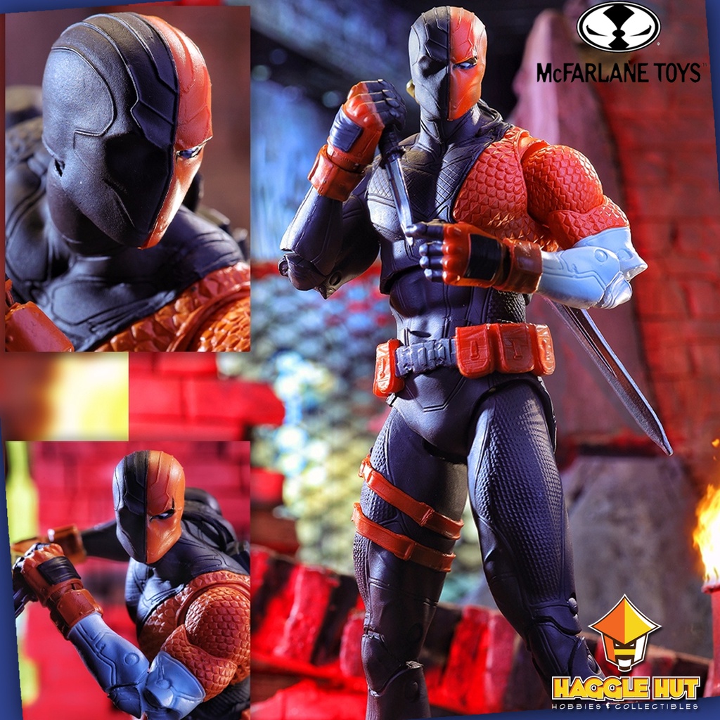 Deathstroke DC Rebirth McFarlane Toys DC Multiverse Figure | Shopee ...