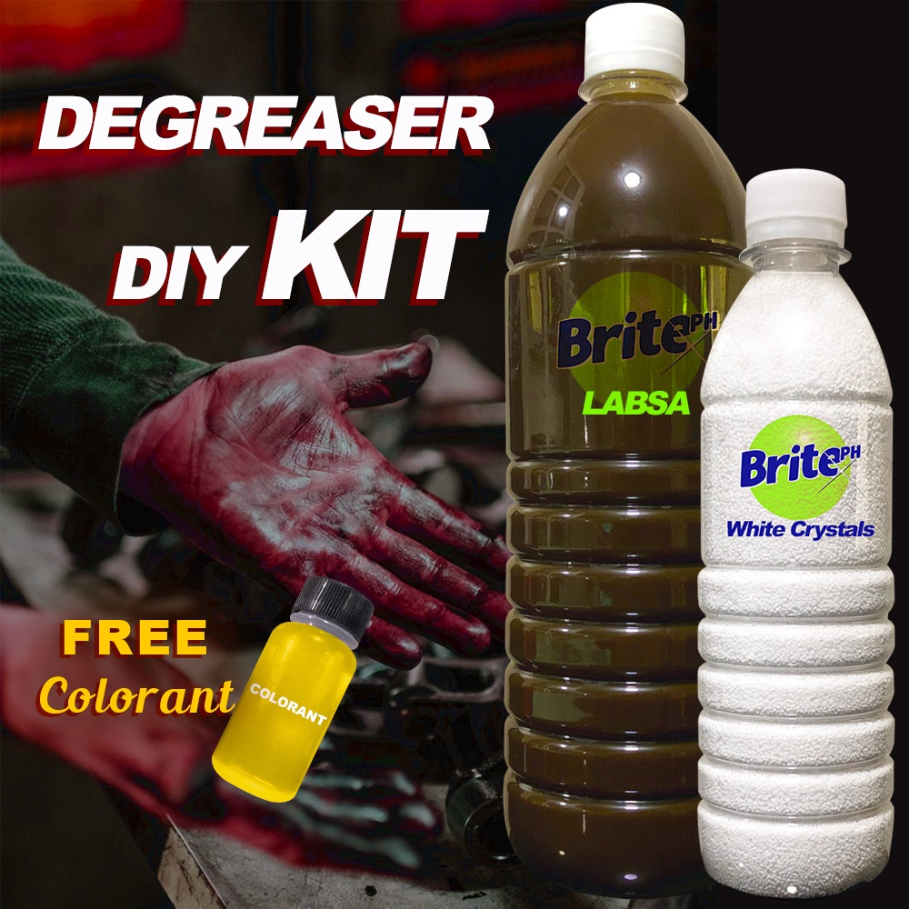 BritePH DIY Degreaser Kit (17 Liters Yield) / Pang negosyo o personal Shopee Philippines