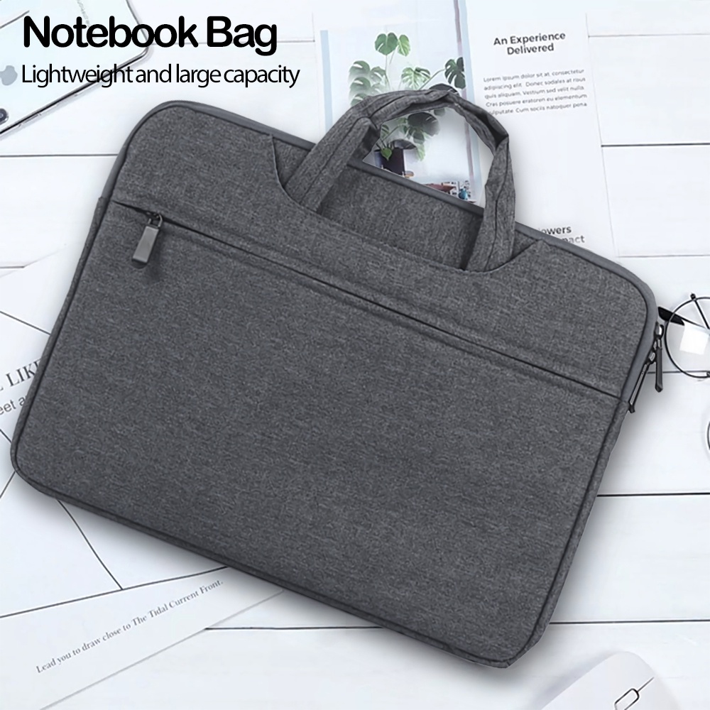 Portable Laptop Bag Laptop Pouch Waterproof Netbook Bag Zipper ...