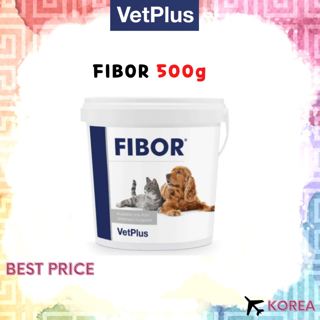 [VetPlus] FIBOR for Dogs and Cats 500g / Nutritional Supplement for ...