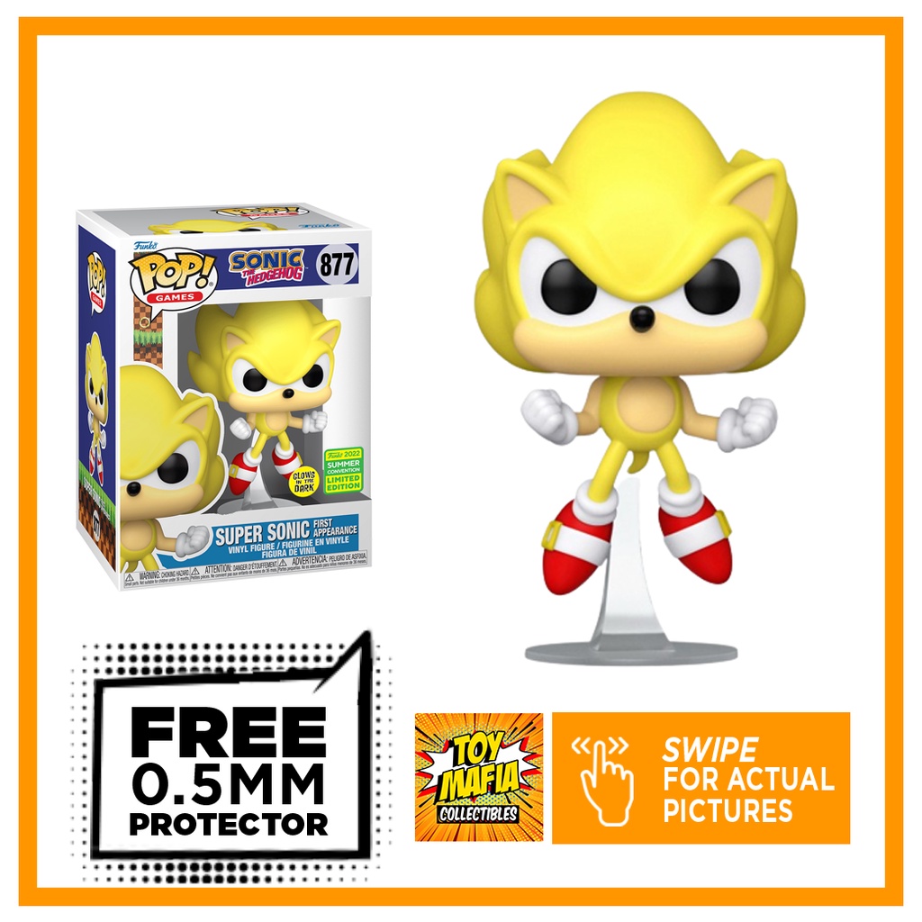 Funko POP Sonic The Hedgehog Super Sonic Exclusive