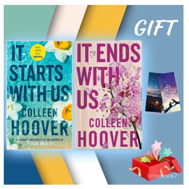 Original It Ends with Us it start with us Novel Read Story Book Adult ...