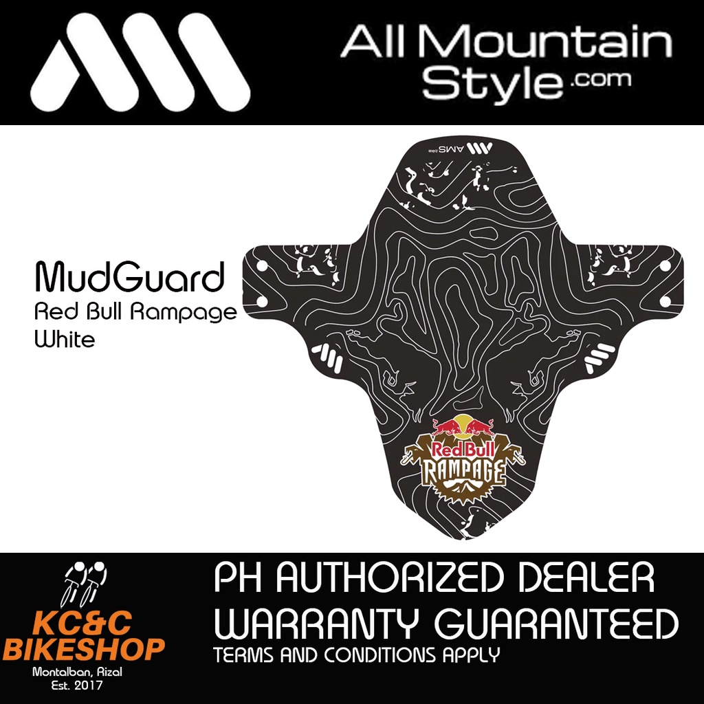 AMS X Red Bull Rampage Mud Guard. New
