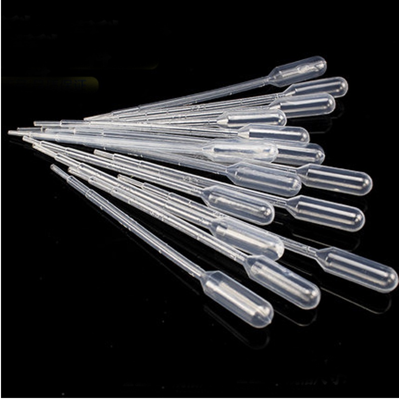 All Sizes Pasteur Pipette Disposable Safe Plastic Eye Dropper Graduated