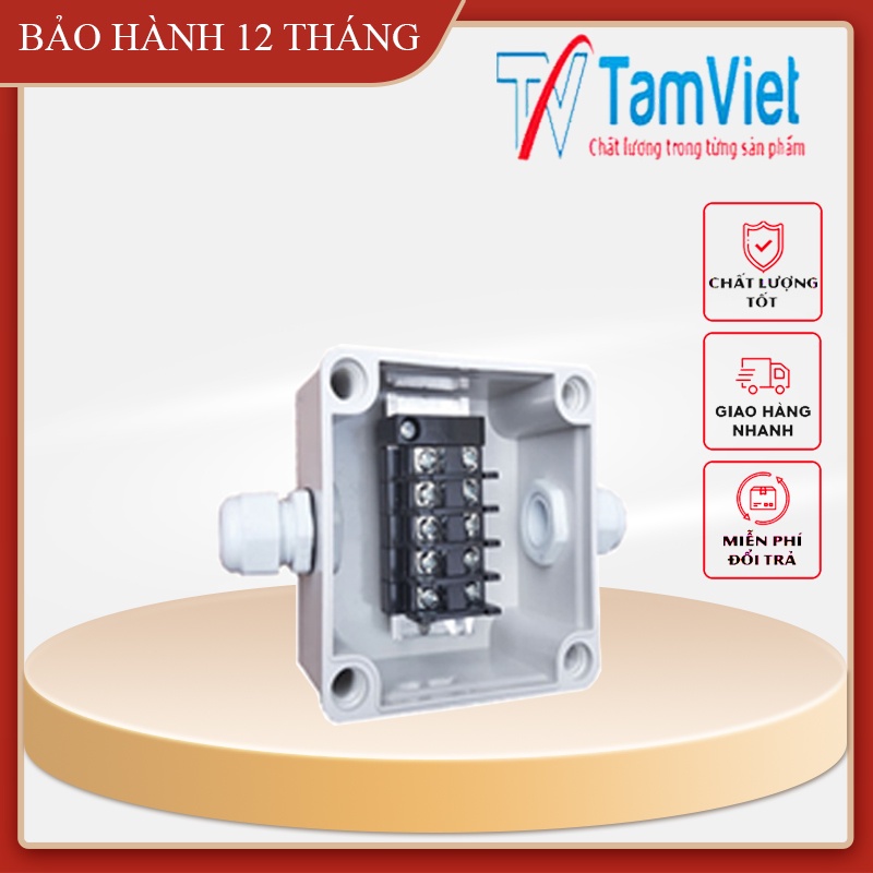 2-way Electrical Connector Box, Waterproof Wire Connection Box With 5 ...