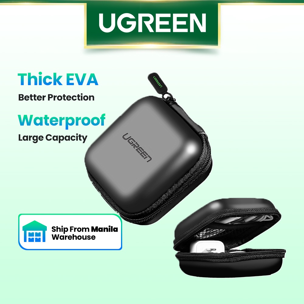 UGREEN Hard Case Earphone Case Bag Electronic - View #4