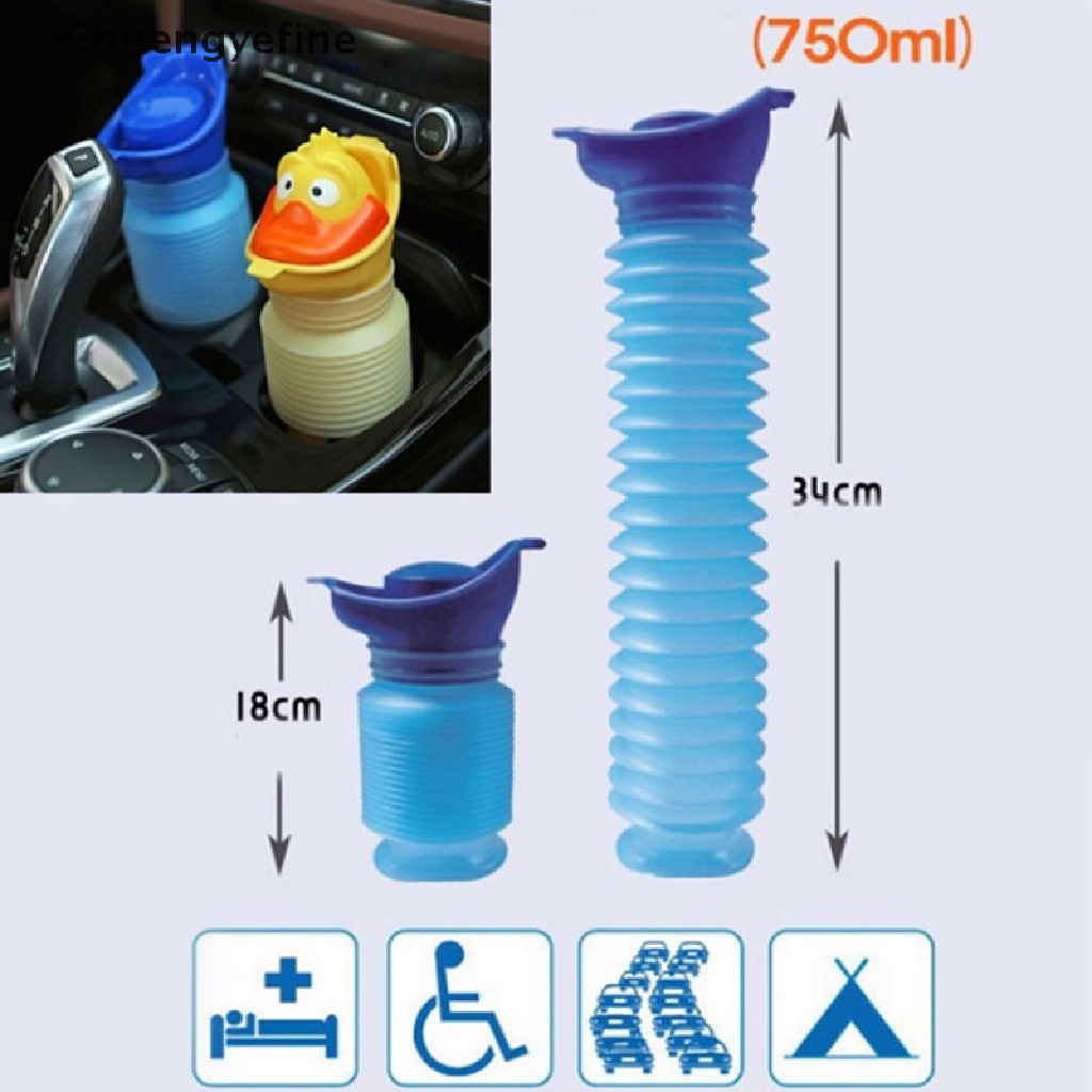 CTYE Outdoor Portable Urine bag Women Men Children 750ML Mini Toilet