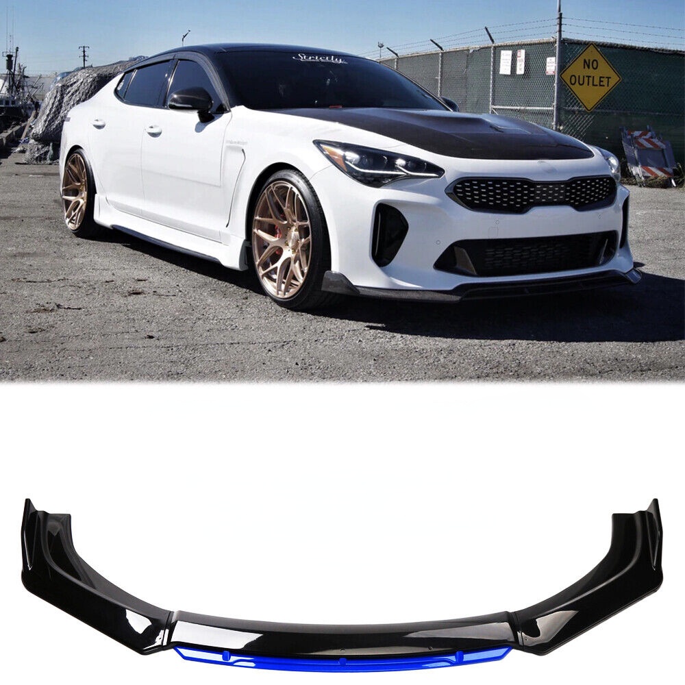 LANTOP For Kia Optima K5 Rio Forte Car Front Bumper Lip Body Kit