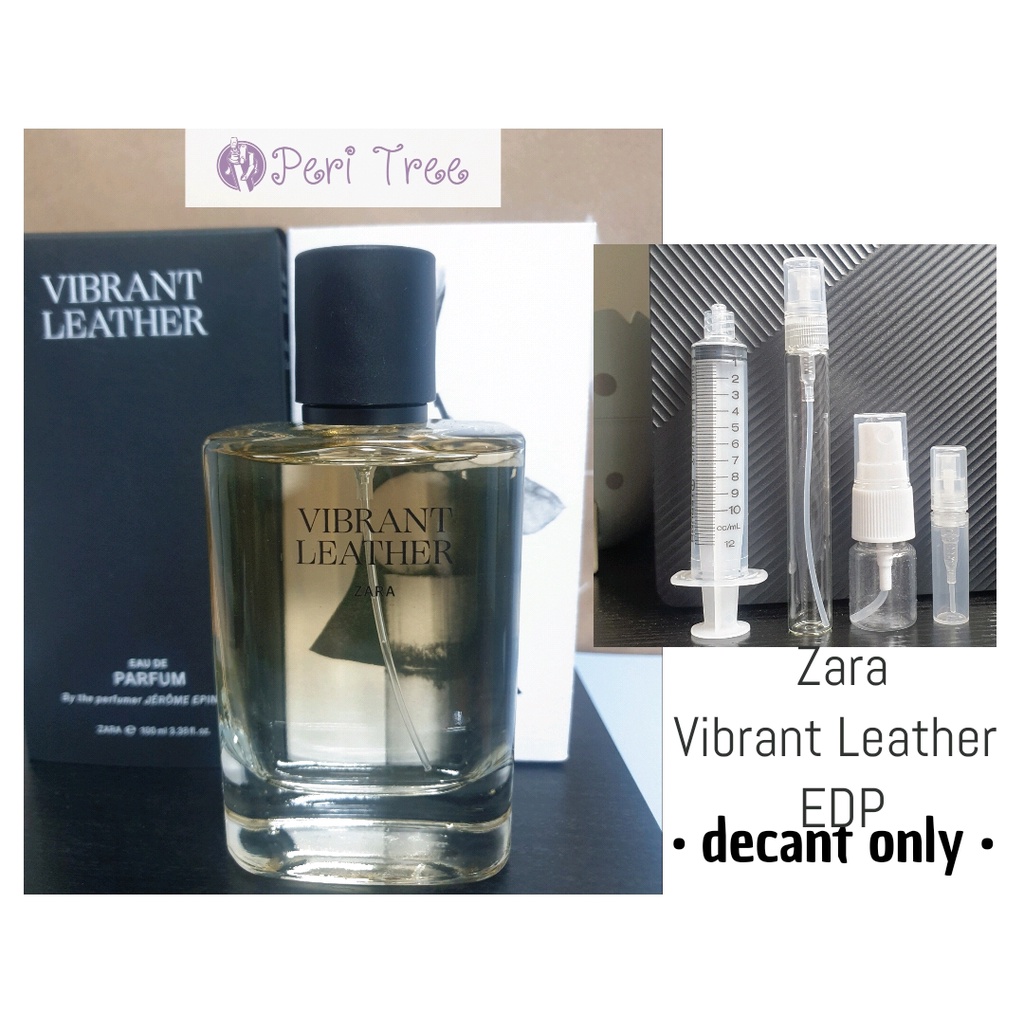 Zara Vibrant Leather EDP (decant only) Creed Aventus dupe Shopee