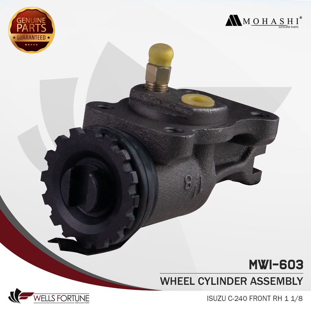 ISUZU ELF / C240 FRONT RIGHT 1 1/8" MOHASHI WHEEL CYLINDER ASSEMBLY