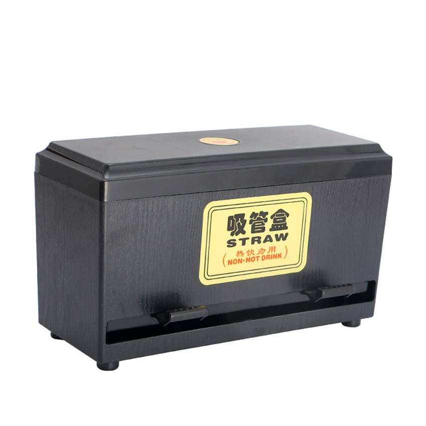 【SuperSales】Aryclic Straw Box Milk Tea Shop Straws Container Automatic ...
